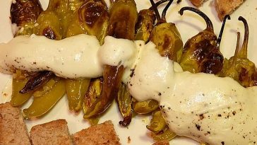 Roulades with Peppers and Sheep Cheese