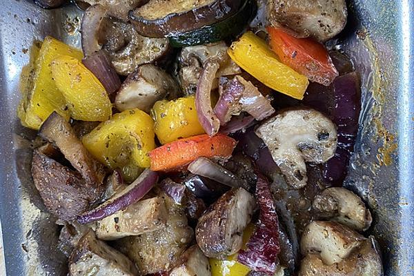 Grilled Vegetables for Pan