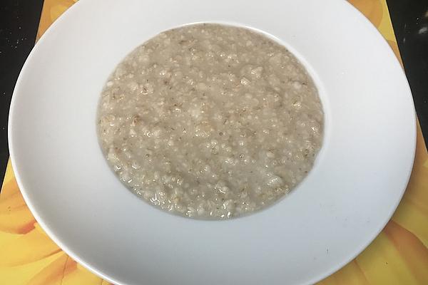 Gruel Soup Without Egg