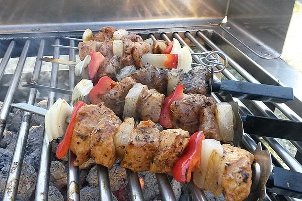 Gyros Skewers from Grill