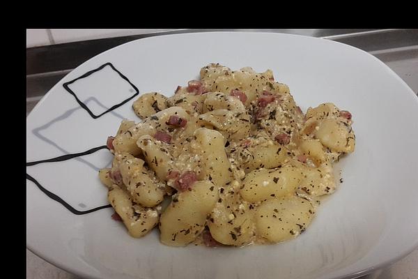 Ham and Cheese Sauce for Pasta