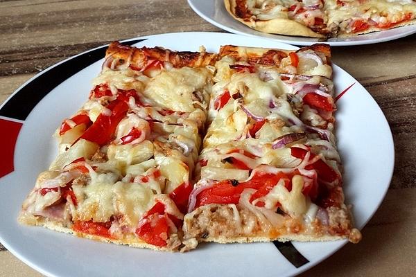 Hawaiian Pizza Low in Calories