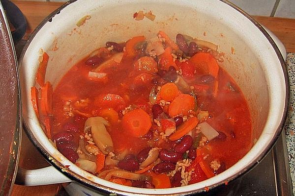 Hearty Chilli – Vegetable Soup