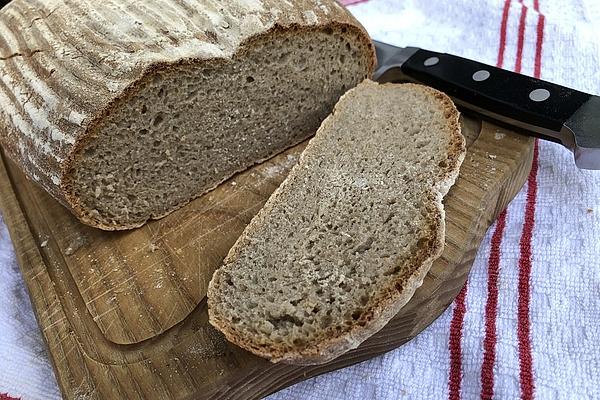 Hearty Mixed Rye Bread with Sourdough