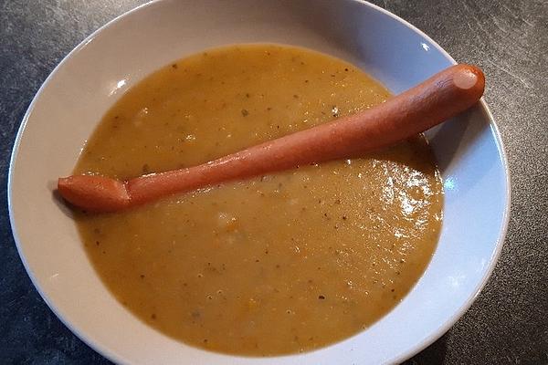 Hearty Potato Soup with Vienna Sausages