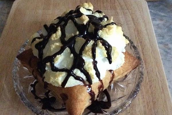 Heavenly Puff Pastry Ice Cream Meringue Dessert