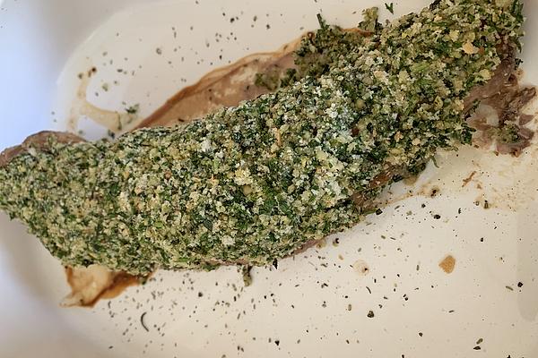 Herbal Pork Loin in Oven At Low Temperature