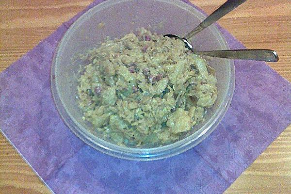 Hessian Potato Salad with Cabbage