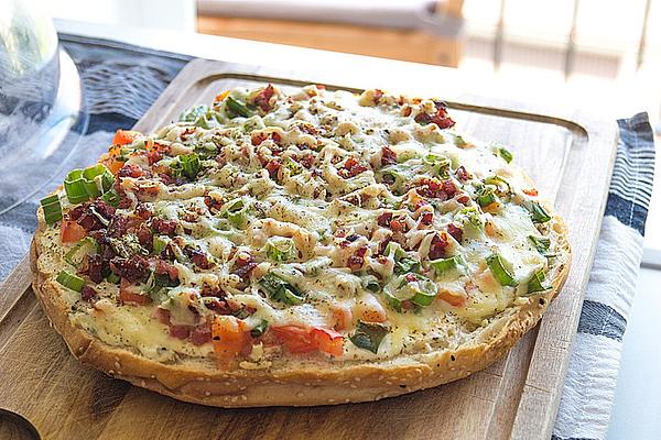 Homemade Flatbread Pizza Delicious and Fun