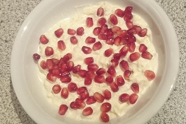 Horseradish – Apple – Sauce with Pomegranate Seeds