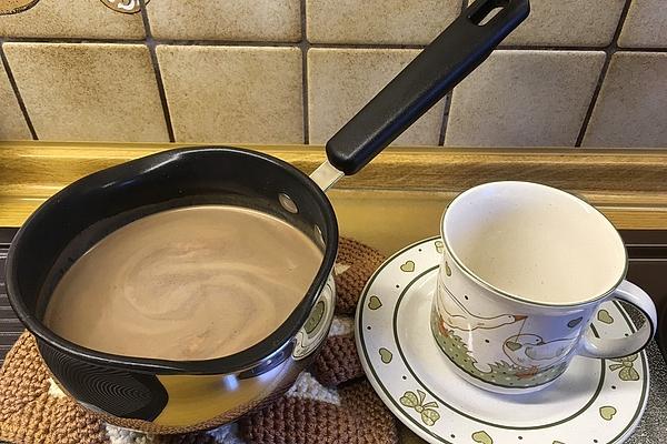 Hot Chocolate from Saucepan