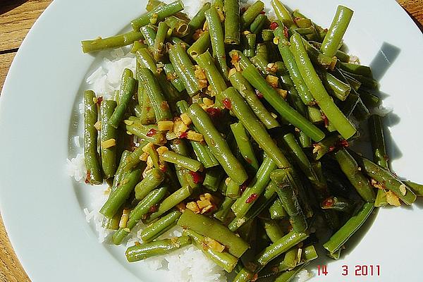 Hot Green Beans