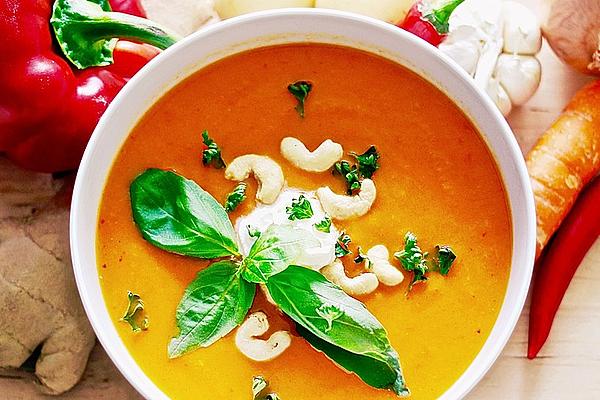 Hot Pepper Soup with Ginger