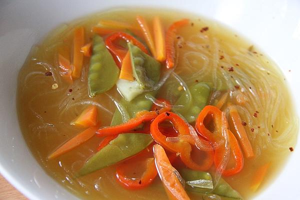 Hot – Sour Glass Noodle Soup