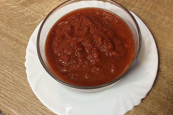 Hot Tomato-chili Dip with Harissa