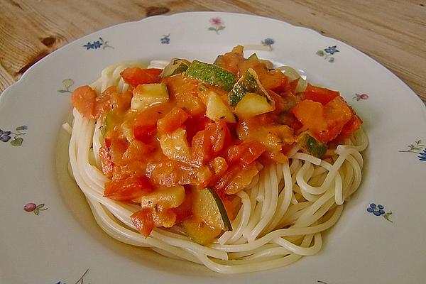 Hot Vegetables – Spaghetti