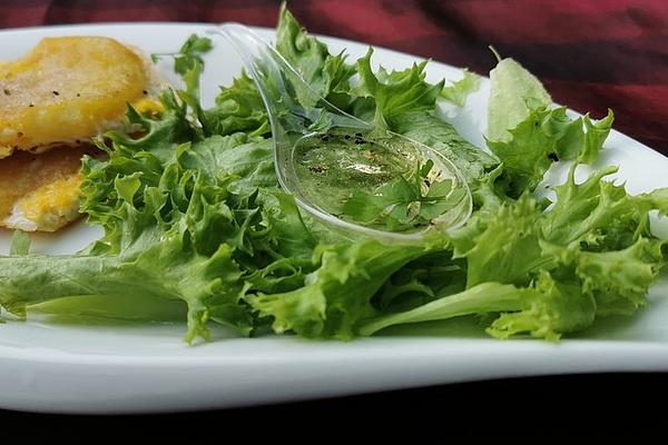 Iceberg Lettuce with Elderflower Syrup