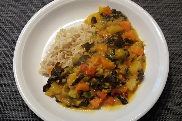 Indian Lentil and Vegetable Dish