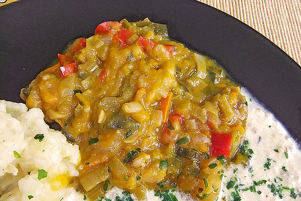 Indian Pumpkin Vegetables with Coconut