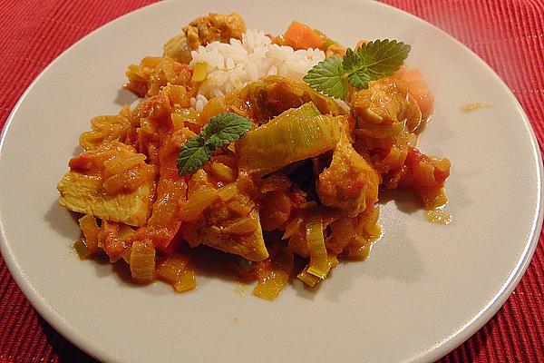 Indian Tomato and Chicken Curry