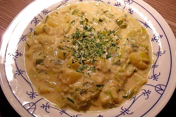 Irish Leek – Potato – Soup