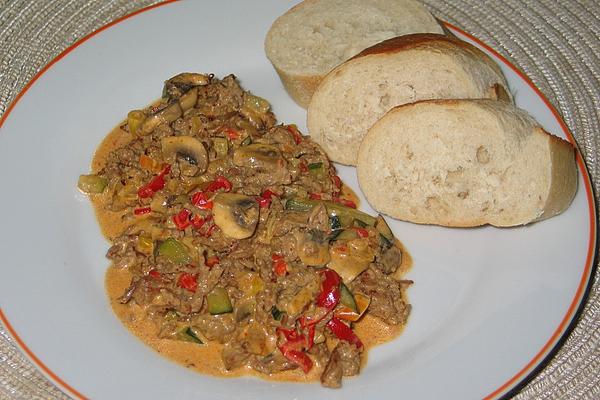 Italian Mince and Vegetables Stir-fry