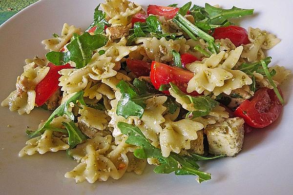 Italian Pasta Salad with Pesto Genovese