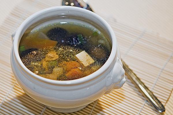 Japanese Vegetable Soup with Chicken