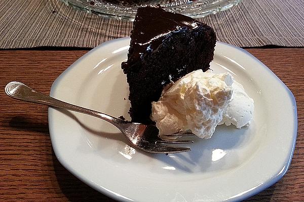 Jet Black Chocolate Cake