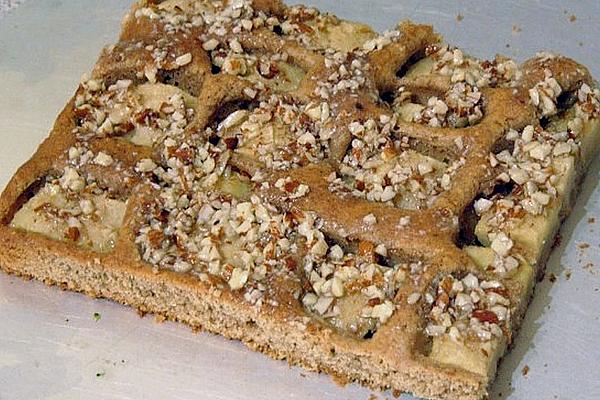 Juicy Apple – Sheet Cake with Almonds