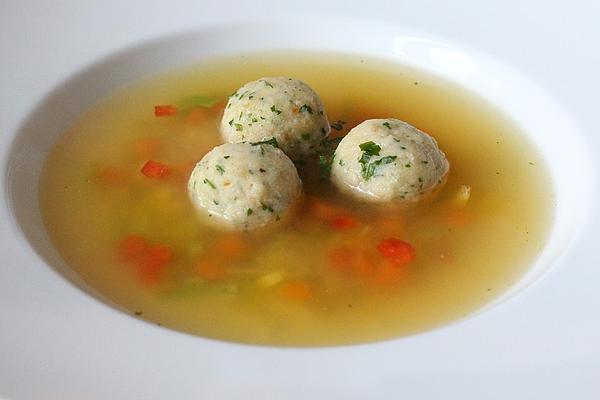 Jutta`s Marrow Dumplings Without Marrow