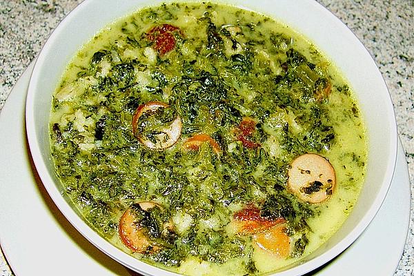 Kale and Cheese Soup