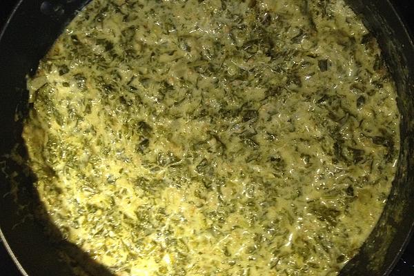 Kale in Mustard and Beer Sauce