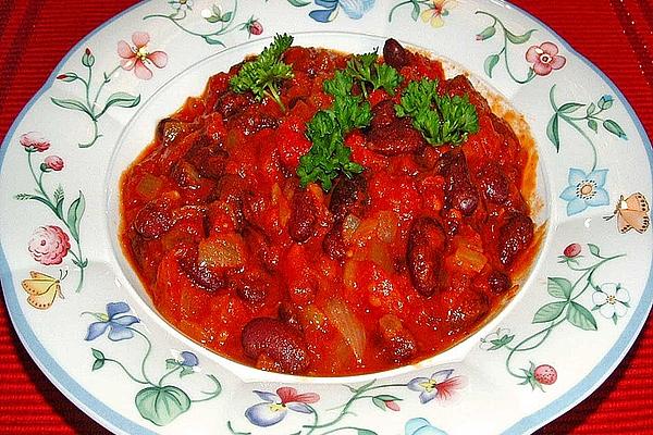 Kidney Beans in Tomato Sauce