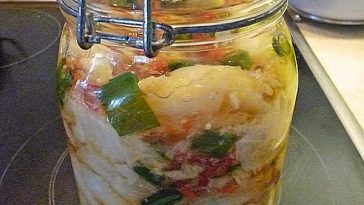 Spicy Pickled Chinese Cabbage