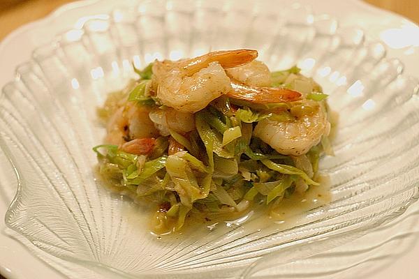 King Prawns in Pernot Butter