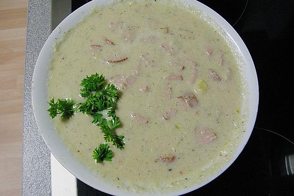 Kohlrabi and Potato Soup