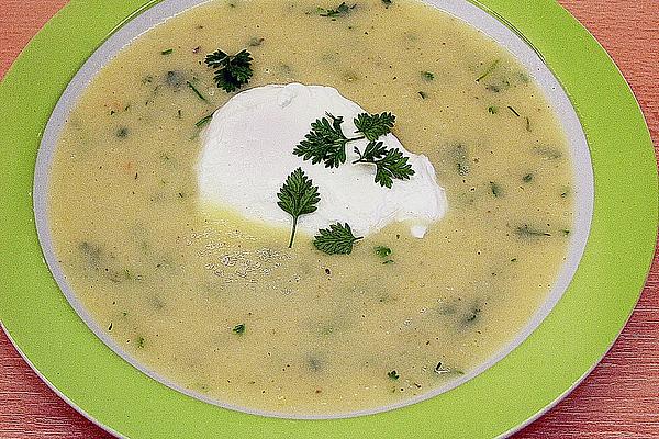 Kohlrabi – Chervil – Soup