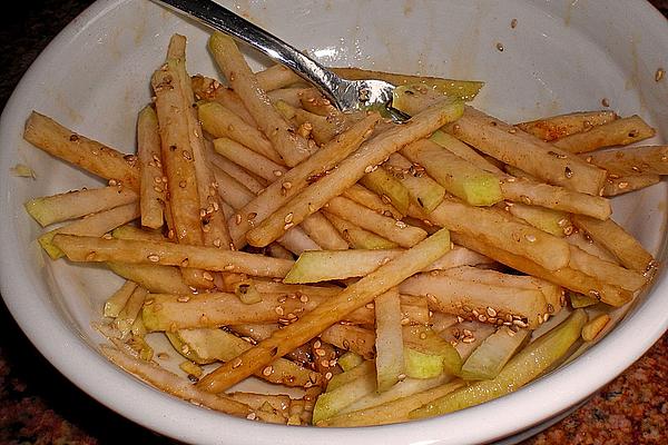 Kohlrabi or Radish Salad