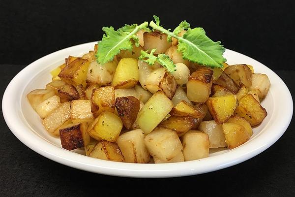 Kohlrabi Potato Pan