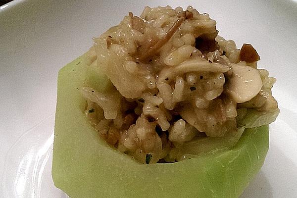 Kohlrabi with Date Risotto