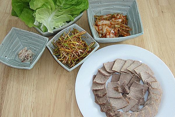 Korean Style Boiled Pork