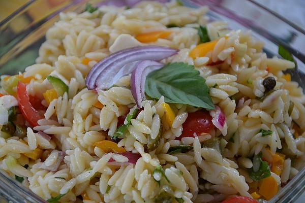 Kritharaki Salad with Fresh Herbs