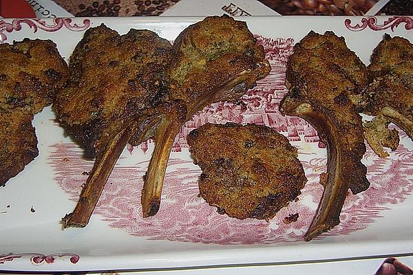 Lamb Loin with Herb Crust and Provencal Potatoes