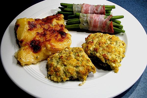 Lamb Medallions with Herb Crust