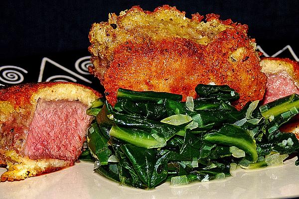 Lamb Piccata with Lemon Leaf Spinach