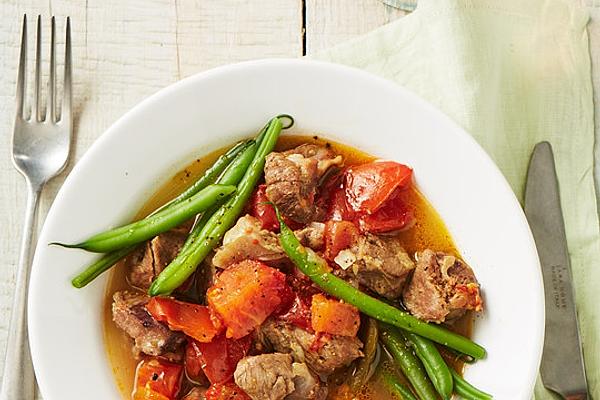Lamb with Green Beans