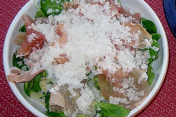 Lamb`s Salad with Parma Ham