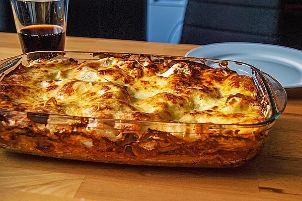 Lasagna Al Forno, Bolognese Style