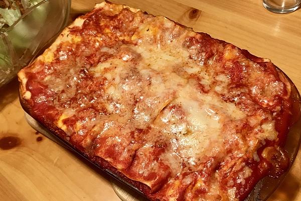 Lasagna with Cottage Cheese